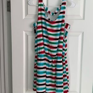 Stripped Mini Summer Dress
